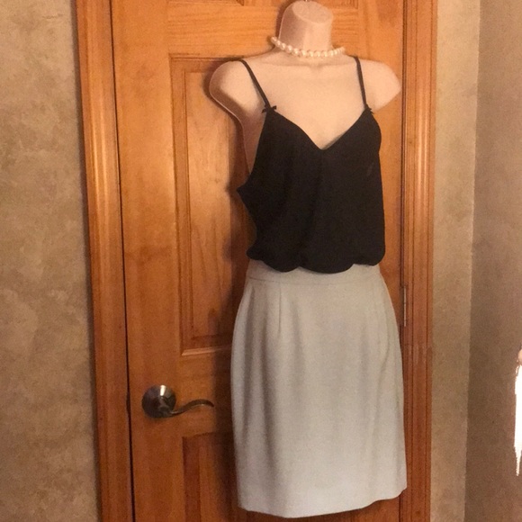 Jackets & Blazers - Vintage “ Daniela “ Baby Blue Suit With Skirt ❤️